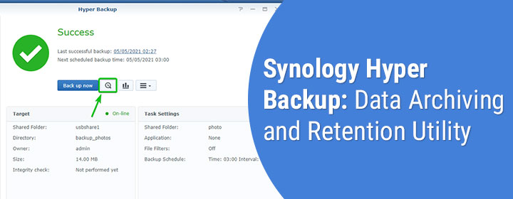 Synology Hyper Backup: Data Archiving and Retention Utility