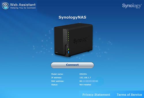 synology web assistant